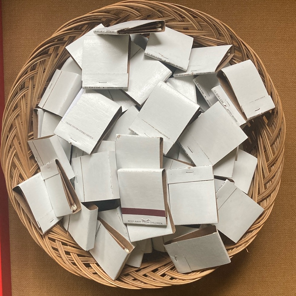 White Matchbooks